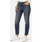 STOOKER WOMEN 5-Pocket-Jeans Zermatt Denim Indigo Straight Fit Straight Fit Casual Clean Wash Denim Jeans für Damen