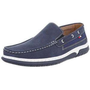 Coolwalk Bequeme Slip-On Schuhe für vielseitige Anlässe Slipper (89229297) Flach Slipper in Blau