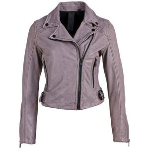 Gipsy by Mauritius Lederjacke G2WBita Bikerjacke im kurzen Cropped-Schnitt aus Lammleder