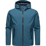 Ragwear Softshelljacke Shellwie Wasserdichte Herren Übergangsjacke mit Kapuze