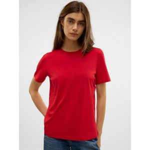 Vero Moda Kurzarmshirt VMPAULINA SS T-SHIRT GA JRS NOOS