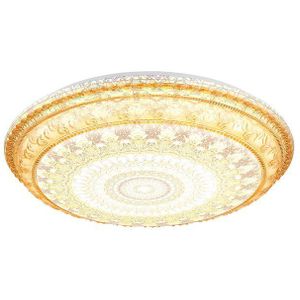GLOBO LIGHTING LED Deckenleuchte, LED-Leuchtmittel fest verbaut, Warmweiß, Neutralweiß, Tageslichtweiß, Deckenleuchte Deckenlampe Wohnzimmerleuchte bunt antik LED CCT D 39 cm