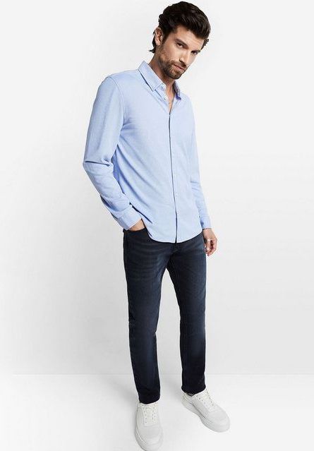 Cinque Businesshemd CIRONI in Stretch Piquet Qualität
