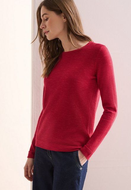 Cecil Strickpullover mit Struktur