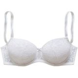 LASCANA Balconnet-BH aus feiner, blumiger Spitze, Dessous