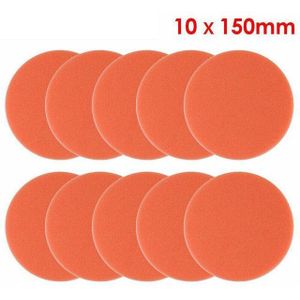 MC Star Polierschwamm 10PCS Polierschwamm Disc Polierset 150 MM Polierpads, (10 St)