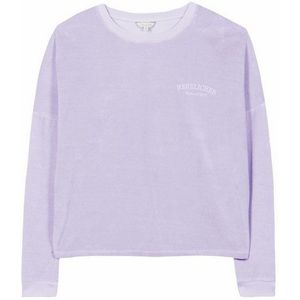 Herrlicher Rundhalspullover Smila Jersey Velour aus weicher Velours Qualität