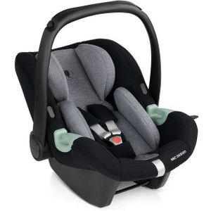 ABC Design Babyschale Tulip - Graphite, bis: 13 kg, Baby Autositz Gruppe 0+ - ab Geburt bis 13 kg (45-85 cm)
