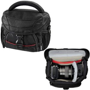 Hama Kameratasche Kamera-Tasche Pittsburgh 100 Foto-Tasche Universal (Set), Case Schultergurt Tragegriff Zubehör-Fächer Systemkamera Digitalkamera