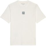 Marc O'Polo T-Shirt mit einem quadratischen Logo mittig auf der Brust
