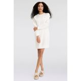 Gant Sweatkleid SHIELD C-NECK SWEAT DRESS Shield Sweatkleid mit Rundhalsausschnitt