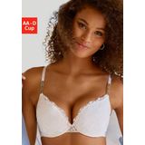 LASCANA Push-up-BH Dalia mit edlen Strasssteinchen an den Trägern, Dessous