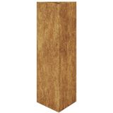 vidaXL Blumentopf Pflanzkübel Dreieckig 30x26x75 cm Wetterfester Stahl (1 St)