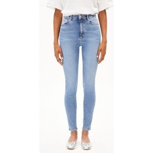 Armedangels Slim-fit-Jeans INGAA Damen (X-Stretch, 1-tlg., Skinny Fit) sky blue