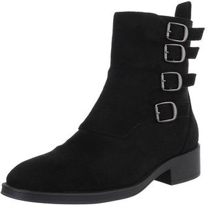 Ital-Design Damen Bikerschuhe Biker Stiefelette (88489473) Blockabsatz Western- & Bikerboots in Schwarz