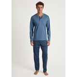 CALIDA Pyjama Relax Imprint 2 (2 tlg) mit aufgesetzer Brusttasche