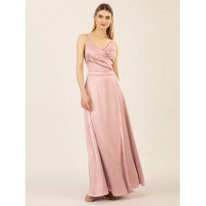 Apart Abendkleid mit Wickeleffekt
