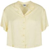 URBAN CLASSICS Karohemd Urban Classics Damen Ladies Viscose Satin Resort Shirt (1-tlg)