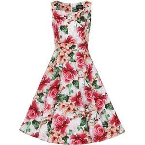Hearts & Roses London A-Linien-Kleid Gracie Floral Swing Dress Rockabella Vintage Retro