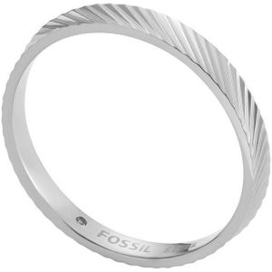 Fossil Fingerring Schmuck Edelstahl Ring Harlow Linear Texture, JF04756710, JF04757040