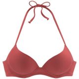 LASCANA Push-Up-Bikini-Top Shiva, in trendiger Unifarbe