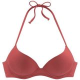LASCANA Push-Up-Bikini-Top Shiva, in trendiger Unifarbe