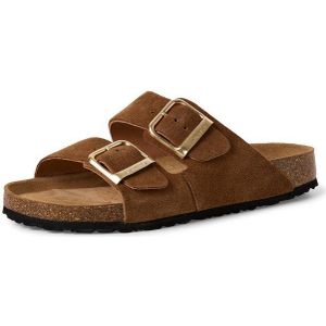 Tamaris Pantolette, Hausschuh, Schlappen mit zwei verstellbaren Schnallen