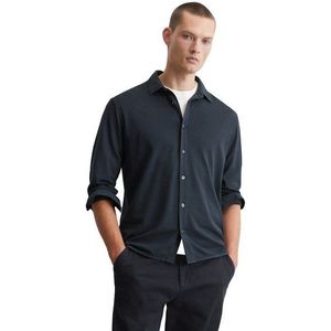 Marc O'Polo Langarm-Poloshirt aus Bio-Baumwolle mit Elasthan