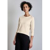 STREET ONE Langarmshirt aus reiner Baumwolle