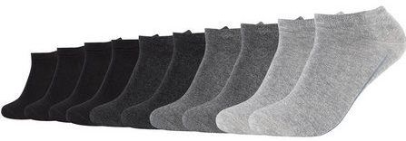 Camano Kurzsocken ca-soft (10er Pack) mit elastischem Gewebe