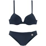 s.Oliver Push-Up-Bikini mit Zierring an der Hose