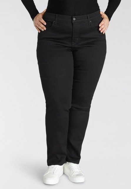 Levi's® Plus Straight-Jeans 314 Shaping Straight in Baumwoll-Stretch