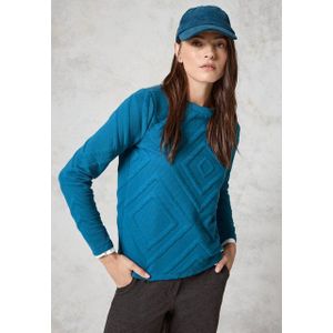 CECIL Sweatshirt mit 3D Strukturmuster