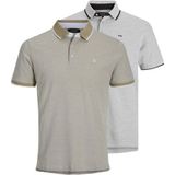 Jack & Jones Poloshirt JJEPAULOS POLO SS 2PK MP NOOS (Packung, 2-tlg)