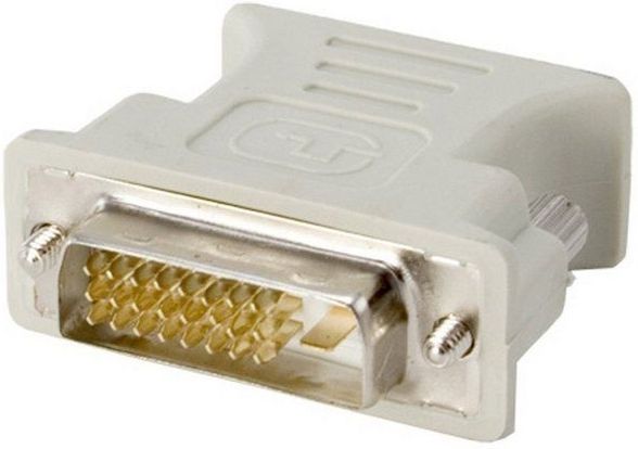 adaptare adaptare Analoger Monitoradapter DVI-D-Stecker VGA-Kupplung (24+1-poli Video-Adapter