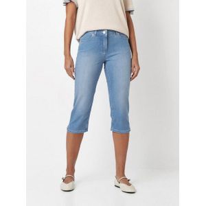 TONI Caprijeans Perfect Shape Capri mit Shaping Effekt aus sommerlichem Denim