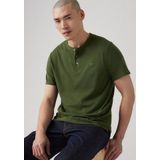 Levi's® Henleyshirt mit Logo Stickerei