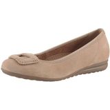 Gabor FLORENZ Ballerina, Bequemschuh, Businesschuh, Elastikeinfass, Komfortweite G (weit)