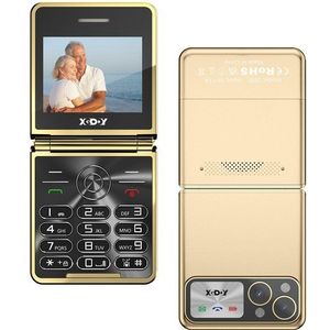 XGODY S200 Klapphandy Klapphandy (2.4 Zoll, 32MB RAM +32MB ROM 180° Faltwinkel 1300mAh 2G-Netzwerk Klapphandy)