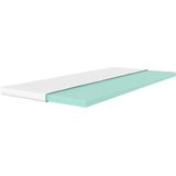 my home, Topper Aquam, Topper 90x200 cm,180x200 cm in 4 Härtegraden, 5,5 cm hoch, Kaltschaum, Matratze, Boxspringbett, Allergiker geeignet (Hausstauballergiker