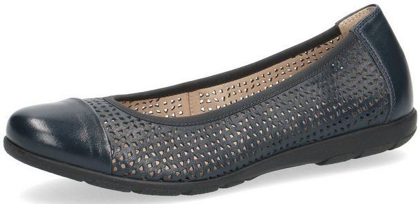 Caprice Ballerina, Slipper, Bequemschuh, Schlupfschuh mit Perforation