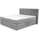 Jockenhöfer Gruppe Boxspringbett Amy, mit Bettkasten und Kaltschaum-Topper, erhältlich in 140 & 180cm Breite