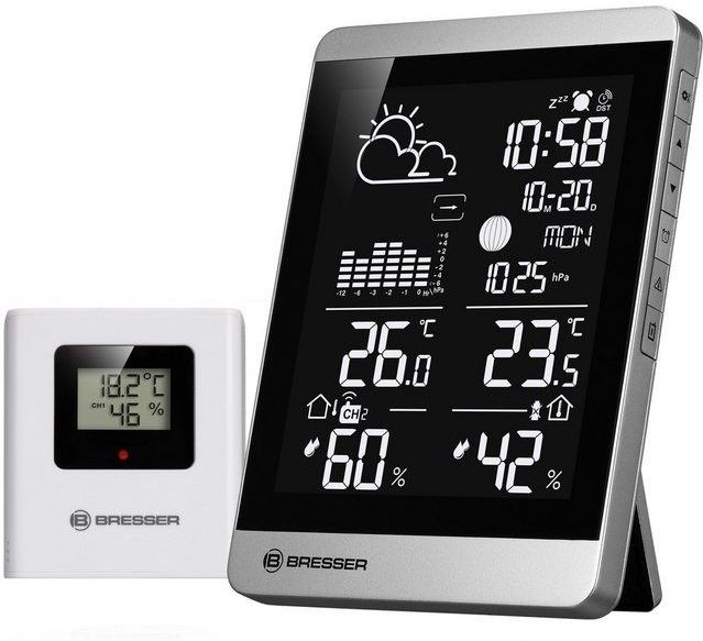 BRESSER BRESSER Funk-Wetterstation ClimateTemp NDV-NEO Wetterstation