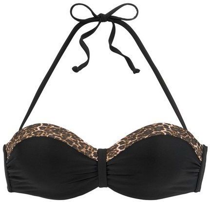 LASCANA Bügel-Bandeau-Bikini-Top Adele, mit trendigen Details