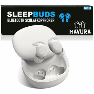 MAVURA SLEEPBUDS Bluetooth Schlafkopfhörer Sleep Earbuds Bluetooth-Kopfhörer (Geräuschblockierung)