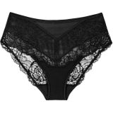 Triumph Slip Peony Florale Maxi (1-St) mit Tüll und Spitzendetails