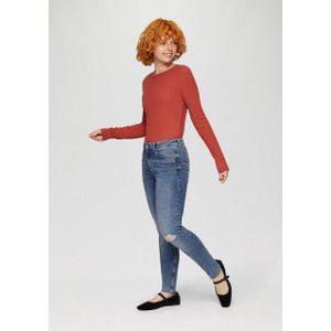 QS 7/8-Hose Ankle-Jeans Sadie / Skinny Fit / Mid Rise / Skinny Leg / Superstretch