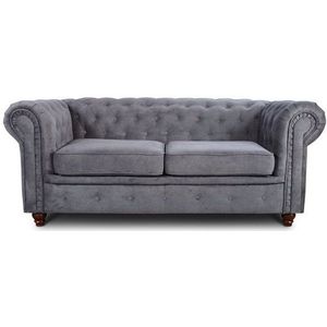 Sofnet Sofa Asti 2, Chesterfield Sofa 2-er, Sofagarnitur, Glamour Couch