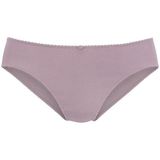 Vivance Jazz-Pants Slips (3er-Pack) aus weicher und elastischer Rippware, mit zartem Röschen vorn