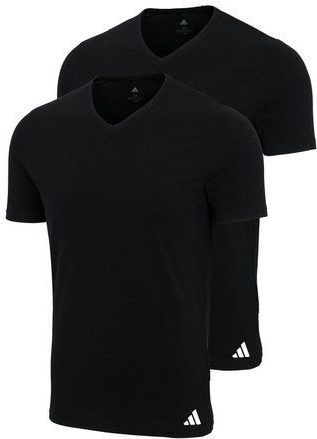 adidas Sportswear T-Shirt "Active Flex Cotton" (2er Pack) V-Ausschnitt